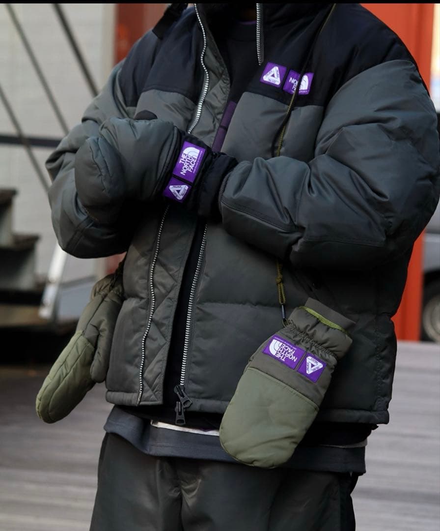 THE NORTH FACE Purple Label x PALACE 手袋 - メルカリ