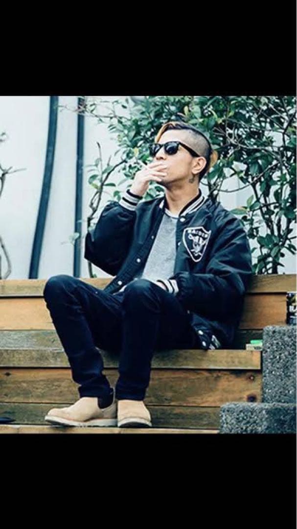 Chalk Line RAIDERS スタジャン Mサイズ ブラック kj着 安い