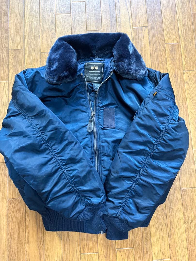 \"*\"様 ALPHA INDUSTRIES フライトジャケット B-15 ネイビ 様 ALPHA INDUSTRIES フライトジャケット B-15 ネイビ ジ*ス様 ALPHA