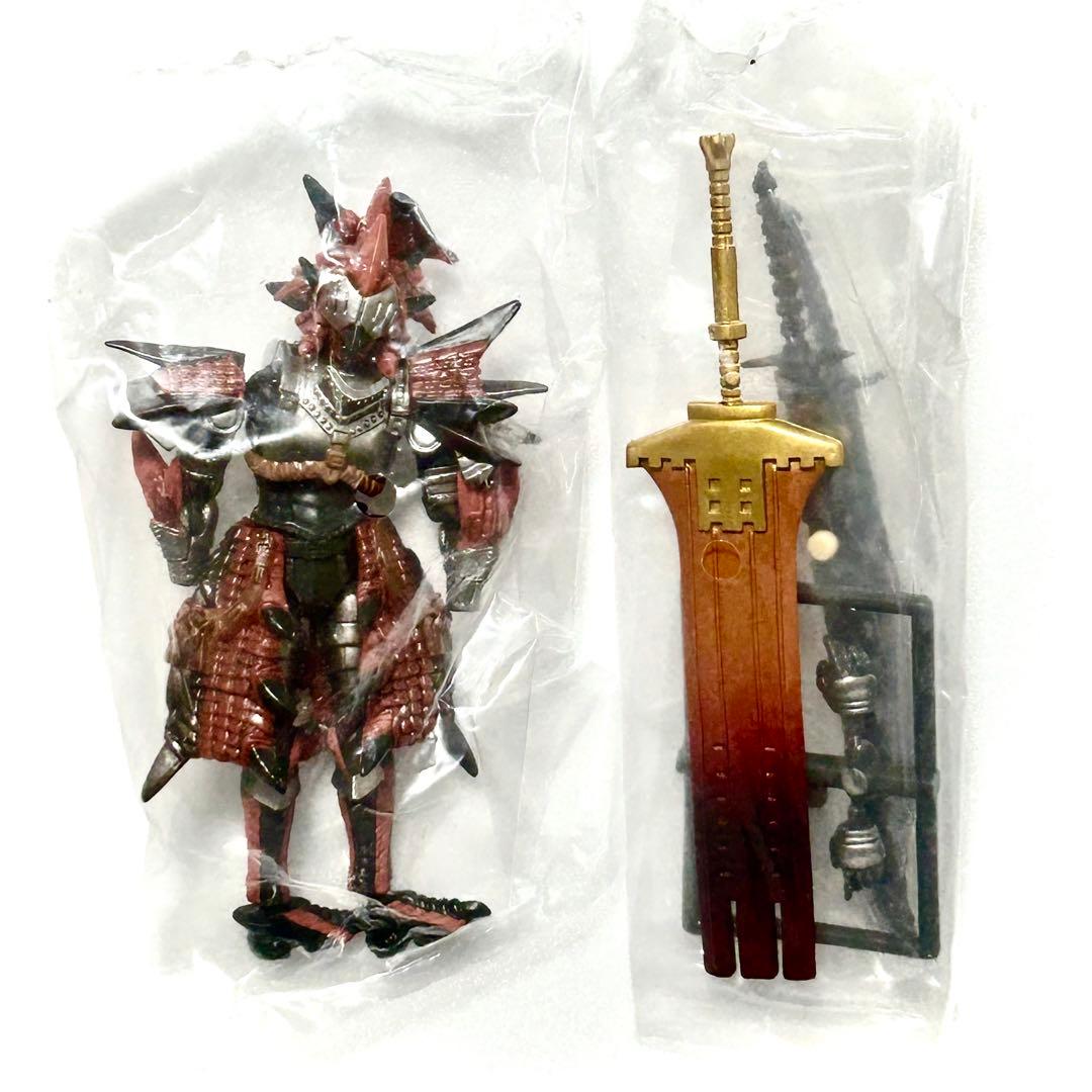 ☆レア！モンスターハンター 可動狩人☆7種セット☆ポージング、武器
