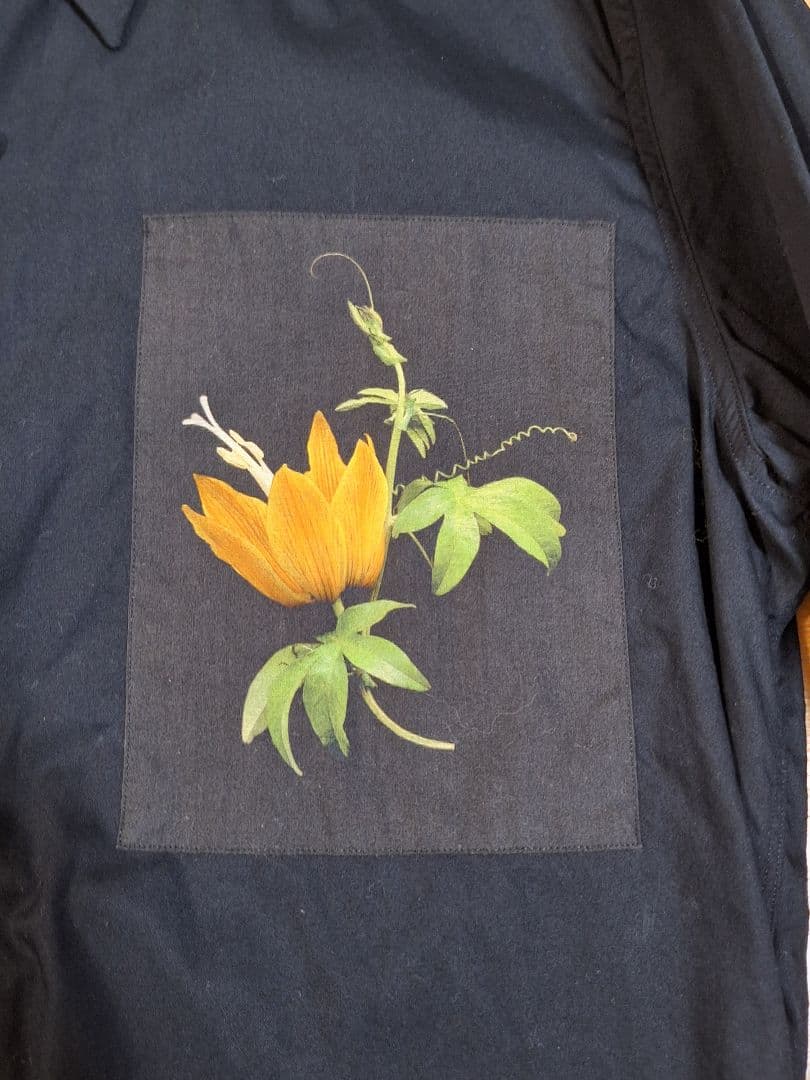 DRIES VAN NOTEN 14ss フラワーパッチワークシャツ 46 - メルカリ