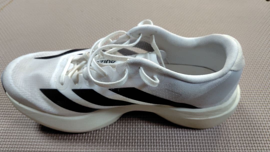 アディダスADIZERO Evo SL 25.5cm　走行距離98.4km