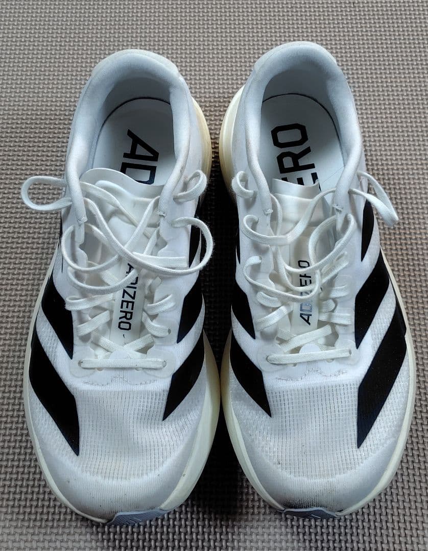アディダスADIZERO Evo SL 25.5cm　走行距離98.4km