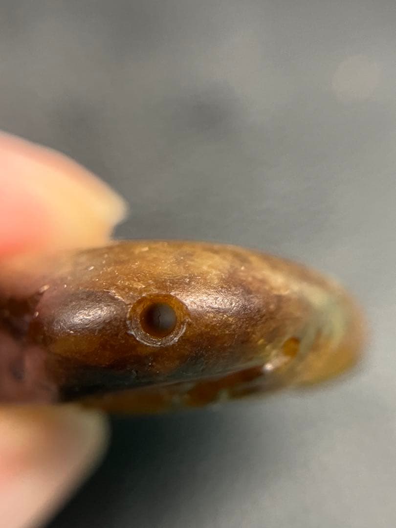 本物！貴重な手彫り和田玉ペンダント☆籽料証明書つき - メルカリ