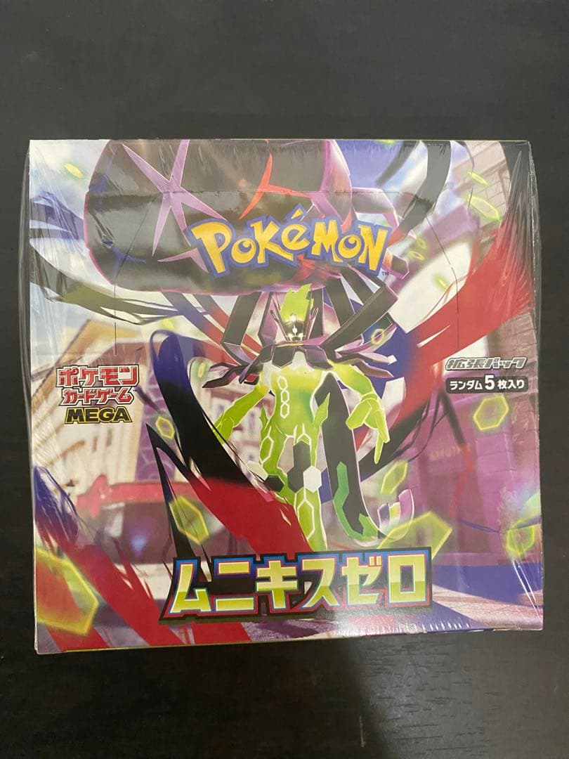 シュリンク付き ポケモンカードゲーム ムニキスゼロ 1box - メルカリ