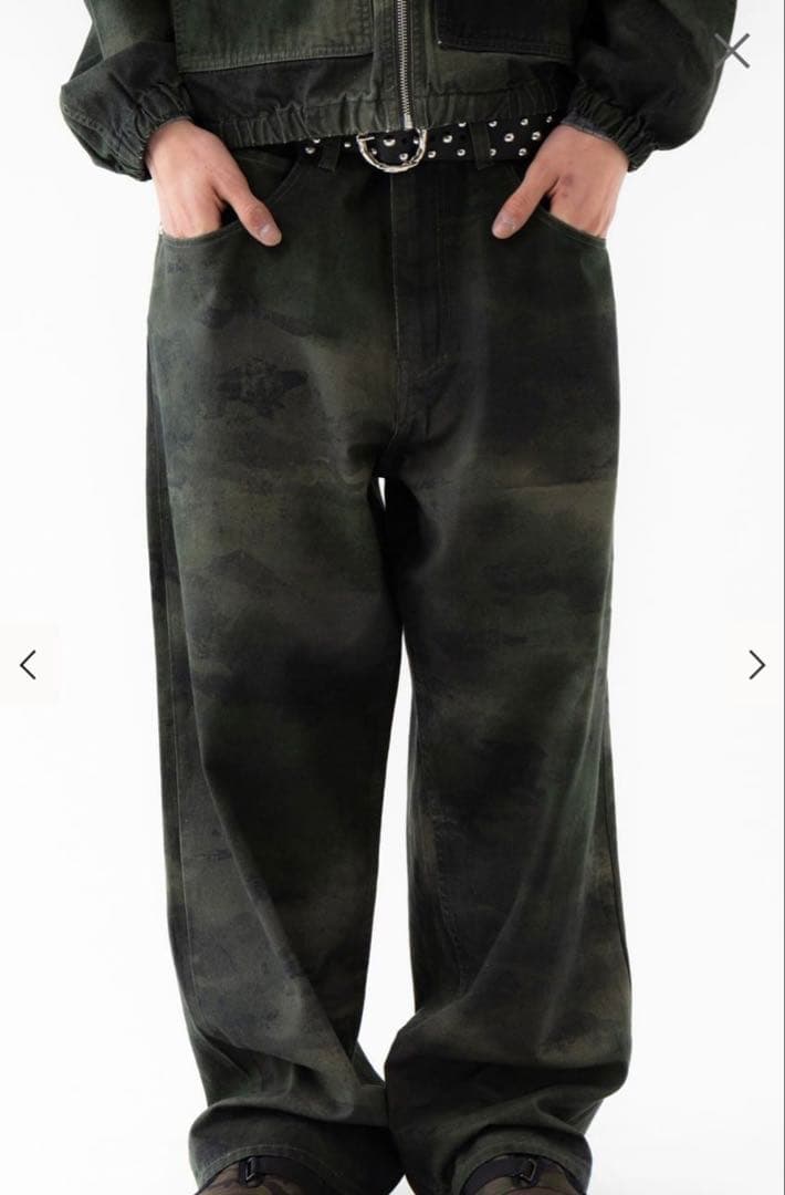 FUTURE ARCHIVE / フェード カモ パンツ beams