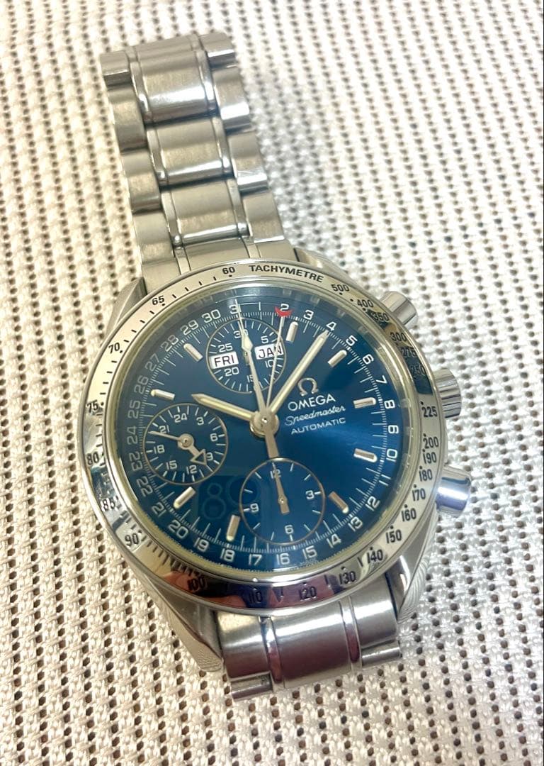 まこらしん　オメガ スピードマスター 新作の！オメガ スピードマスター ブラックホワイトが入荷しました