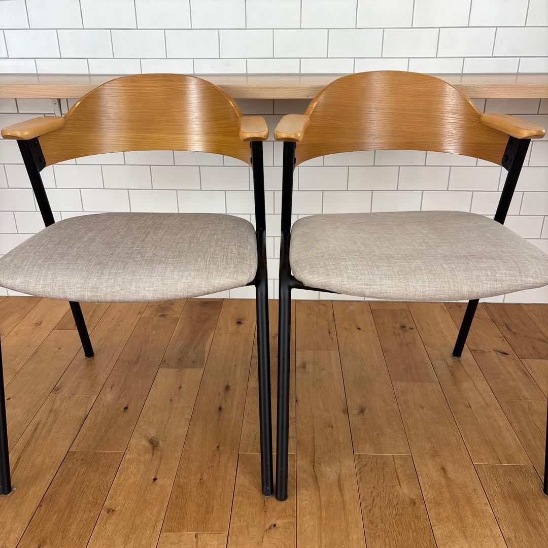 関家具　ダイニングチェア2脚セット 関家具ダイニングチェア 2脚セット 関家具 ダイニングチェア 二股セット