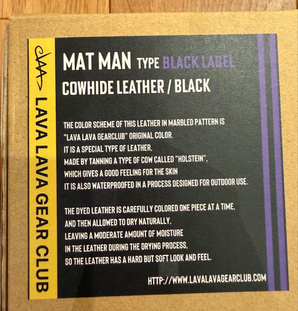 MATMAN TYPE BLACKLABEL マットマン MATMAN マットマン