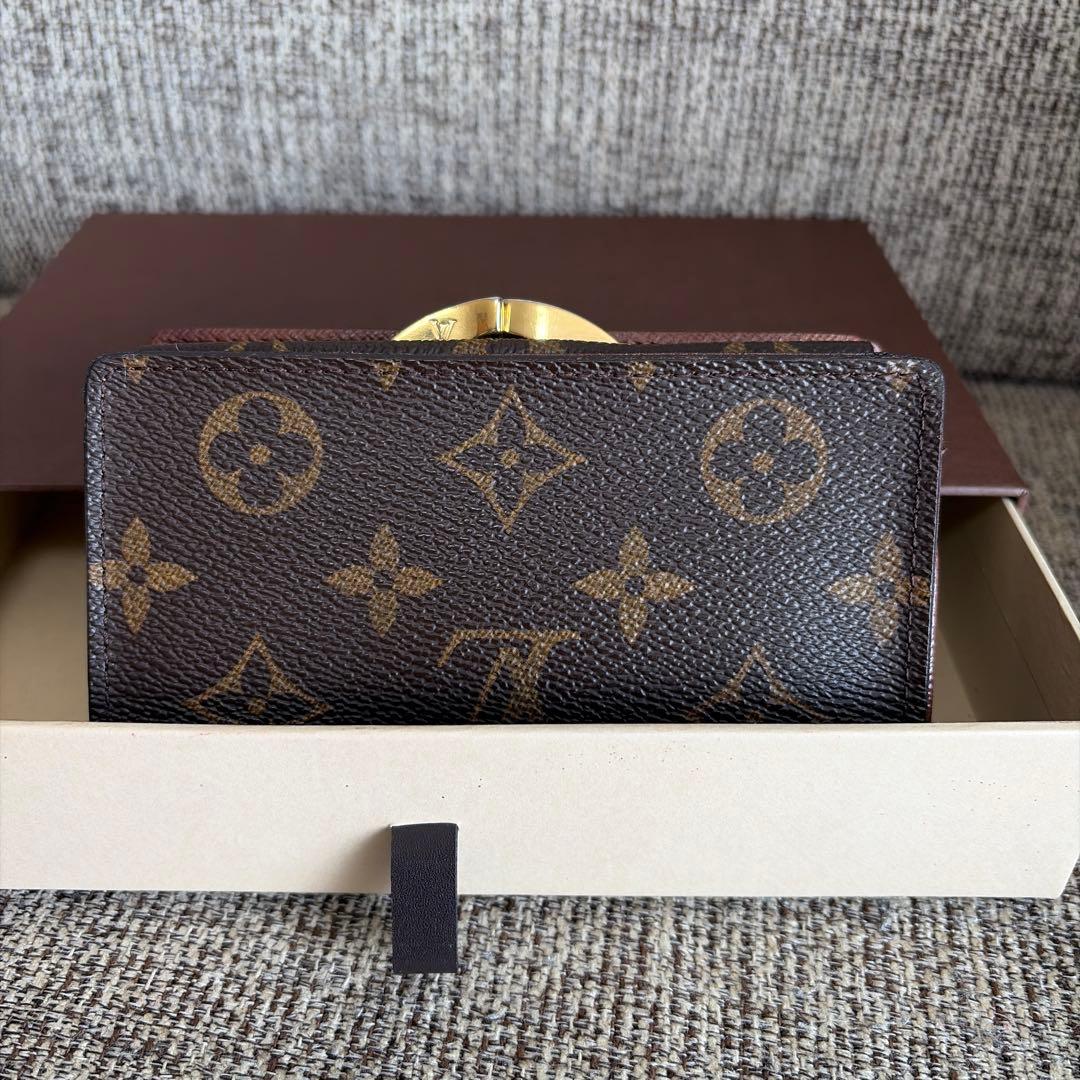 ルイヴィトン モノグラム ヴィエノワ 折り財布 コンパクト - メルカリ