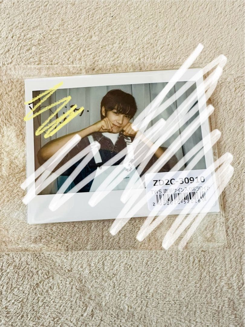 TWS Sparkling blue 当選直筆サイン入りチェキヨンジェ