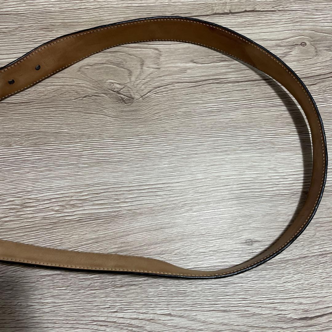 多田浩之 様専用GUCCI グッチ Gマーク型押し ベルト レザーブラック