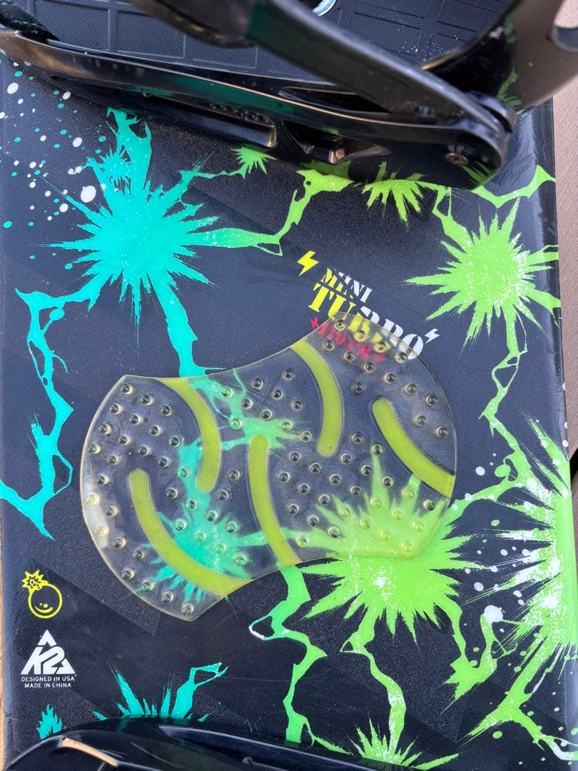 2点セット】K2 MINITurbo 110 スノーボード セット WAX済み