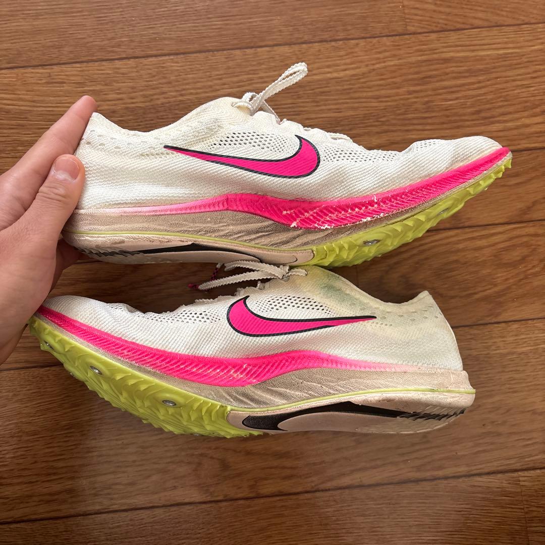 Nike スパイクシューズ ホワイト/ピンク ドラゴンフライ　27.0cm