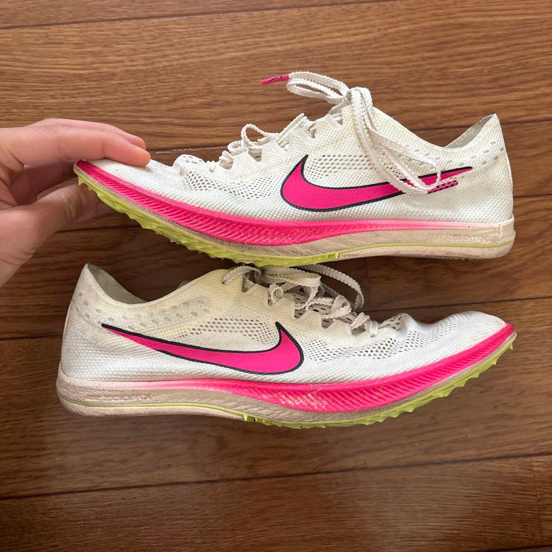 Nike スパイクシューズ ホワイト/ピンク ドラゴンフライ　27.0cm