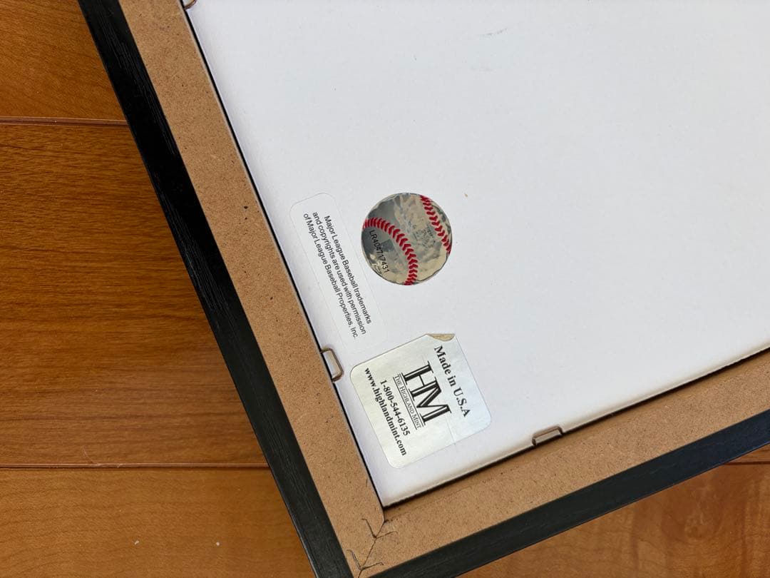 ジャイアンツ リンスカム ノーヒットノーランx2 記念フレーム 限定