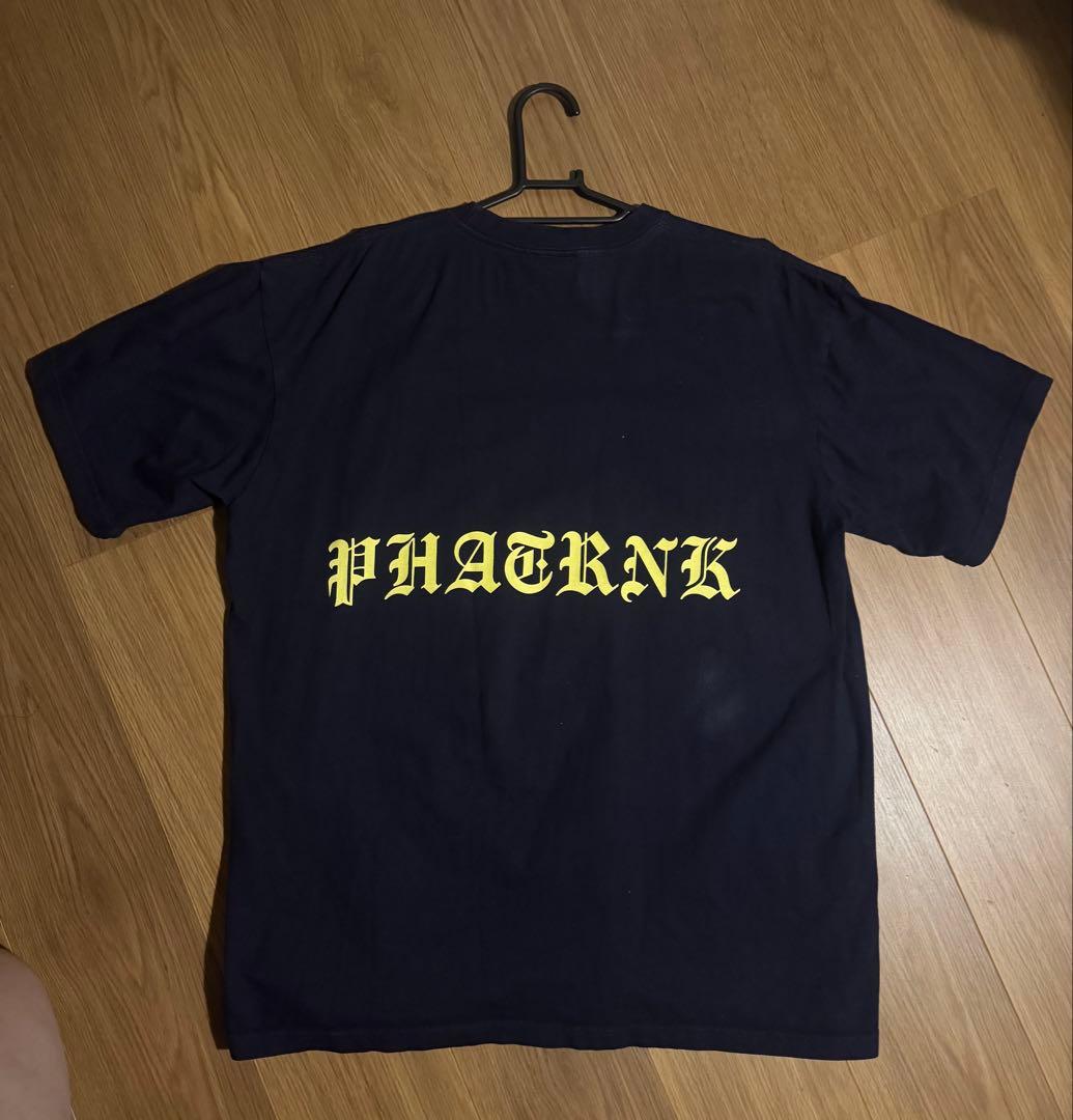 PHATRNK ファットランク 半袖 ロゴプリントTシャツ 紺/ネイビー - メルカリ