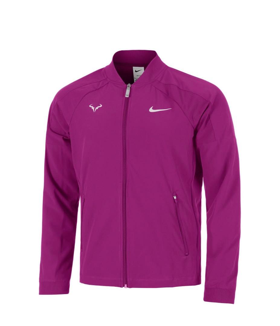 ナイキ　ナダル　テニス　ジャケット　パープル　日本未入荷　新品未使用 ナイキ ナダル テニス ジャケット パープル 日本未入荷 新品未使用