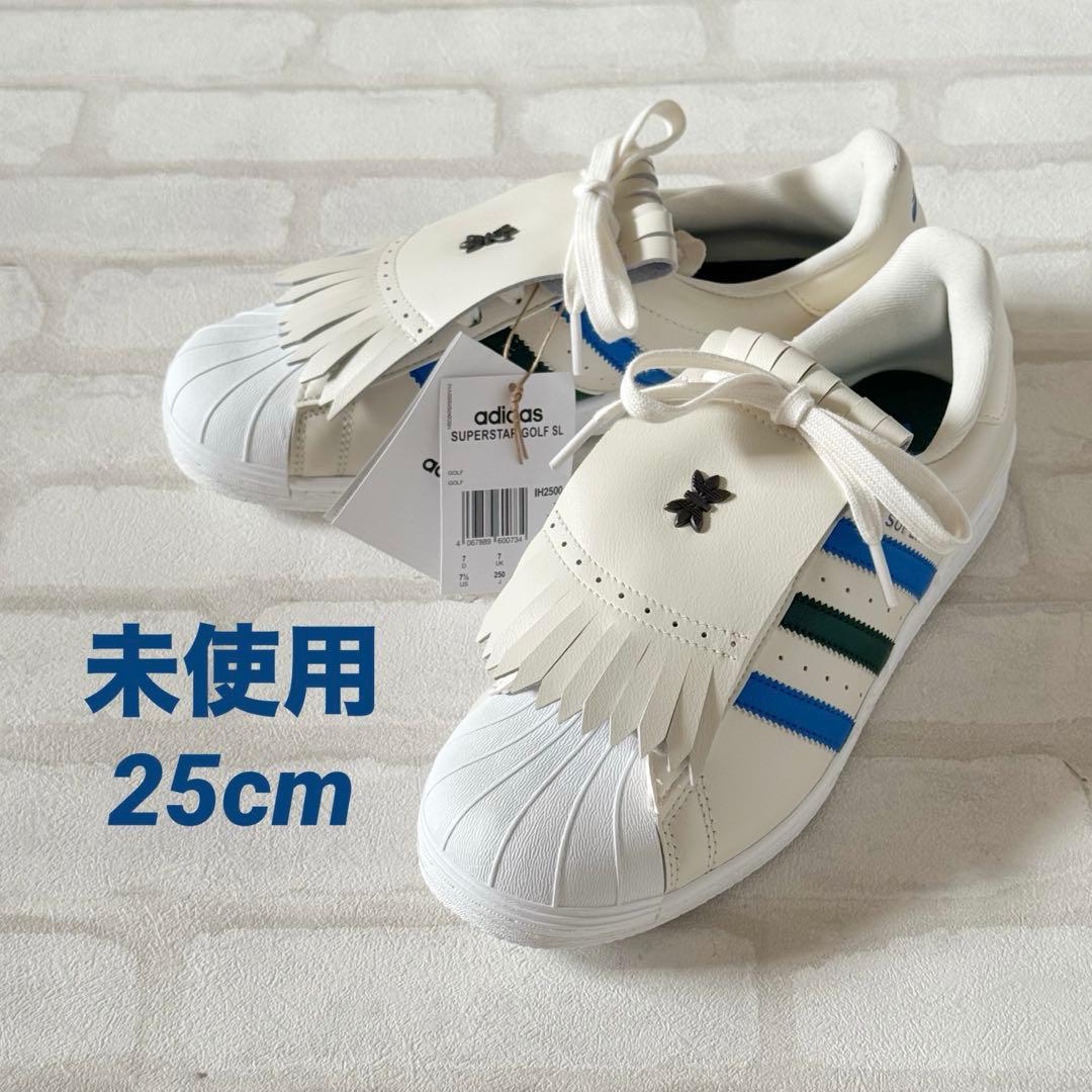 【未使用】Adidas Superstar SS80 ROLLING LINKS adidas】ユニセックス◇ROLLING LINKS SUPERSTAR ゴルフ (adidas