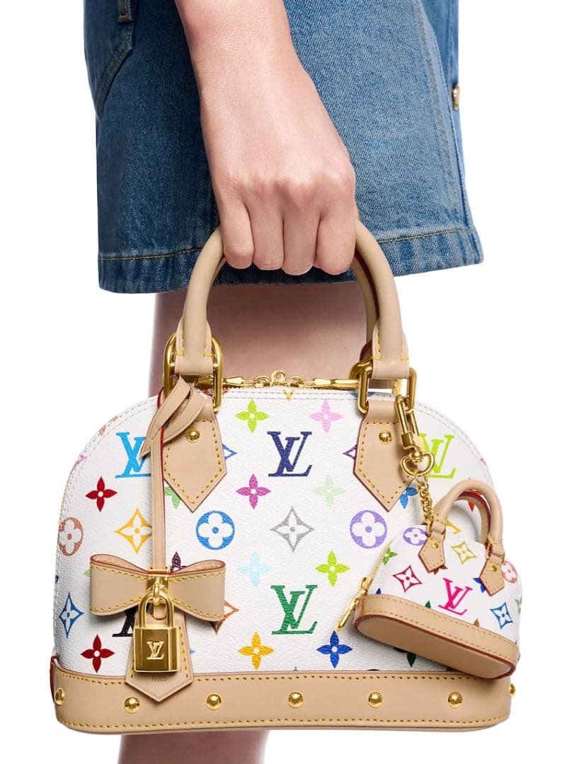 Louis Vuitton×村上隆2025 バッグチャーム・マイクロ アルマ - メルカリ