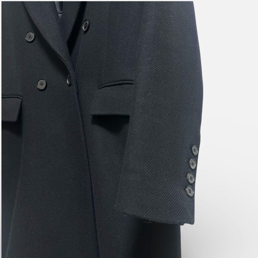 お値下げ中】ZARA MANTECO ダブルブレスト ロングコート 黒 S - メルカリ