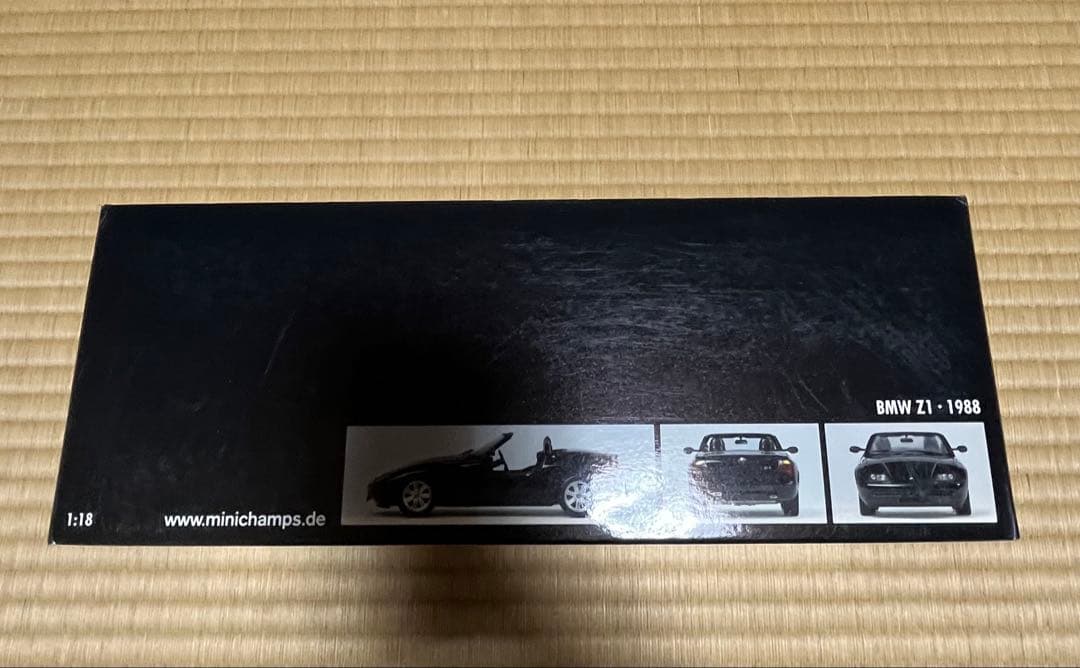 PON様専用ミニチャンプス BMW Z1 1988 ブラック autoart