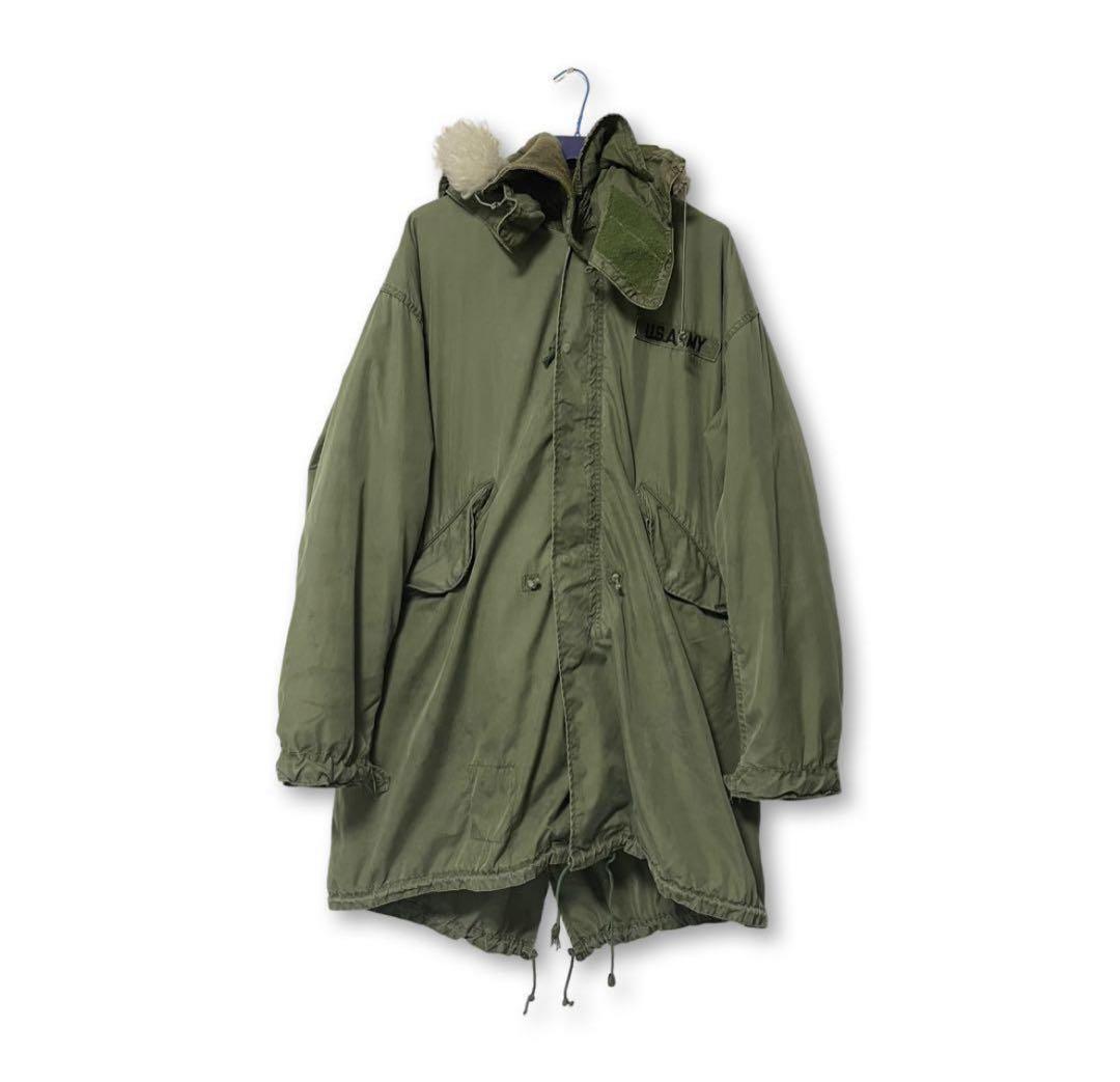 YUKIさま専用 US.ARMY m65 モッズコート フルセット 70s 良品 Sサイズ 70s フルセット 米軍 実物 US ARMY M-65 フィッシュ