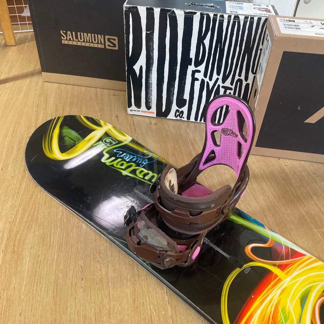 BURTON バートン カスタムバインディング付スノーボードセット CUSTOM