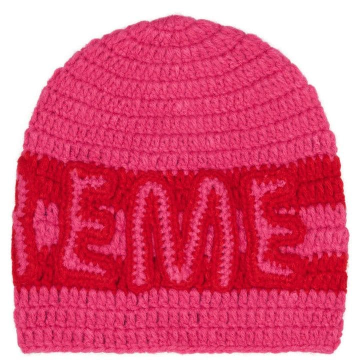 Supreme Crochet Logo Beanie / Pink 完売品 - メルカリ