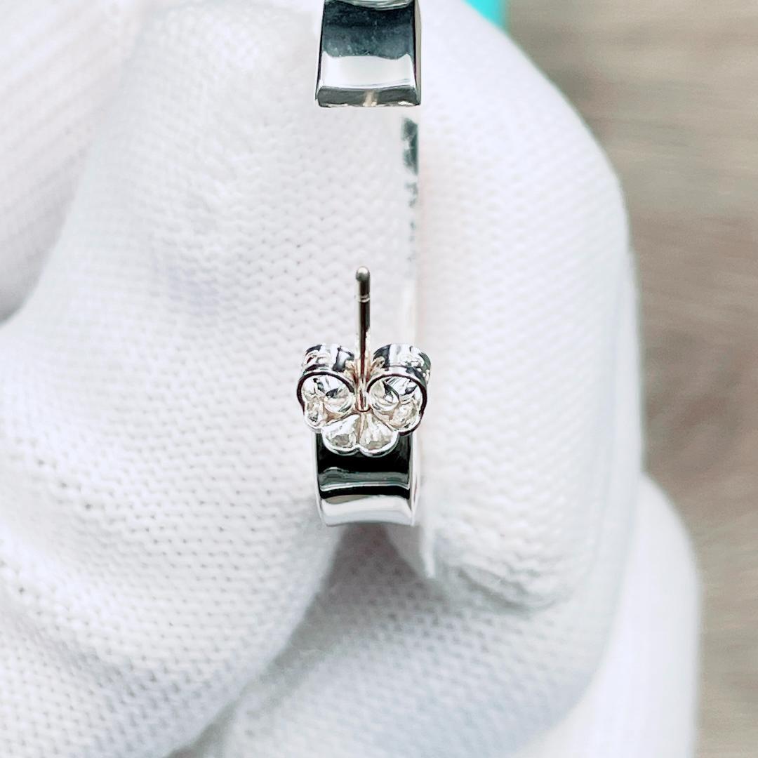 ◇ティファニー◇新品仕上済 1837 フープ ピアス 925 シルバー 5.0g