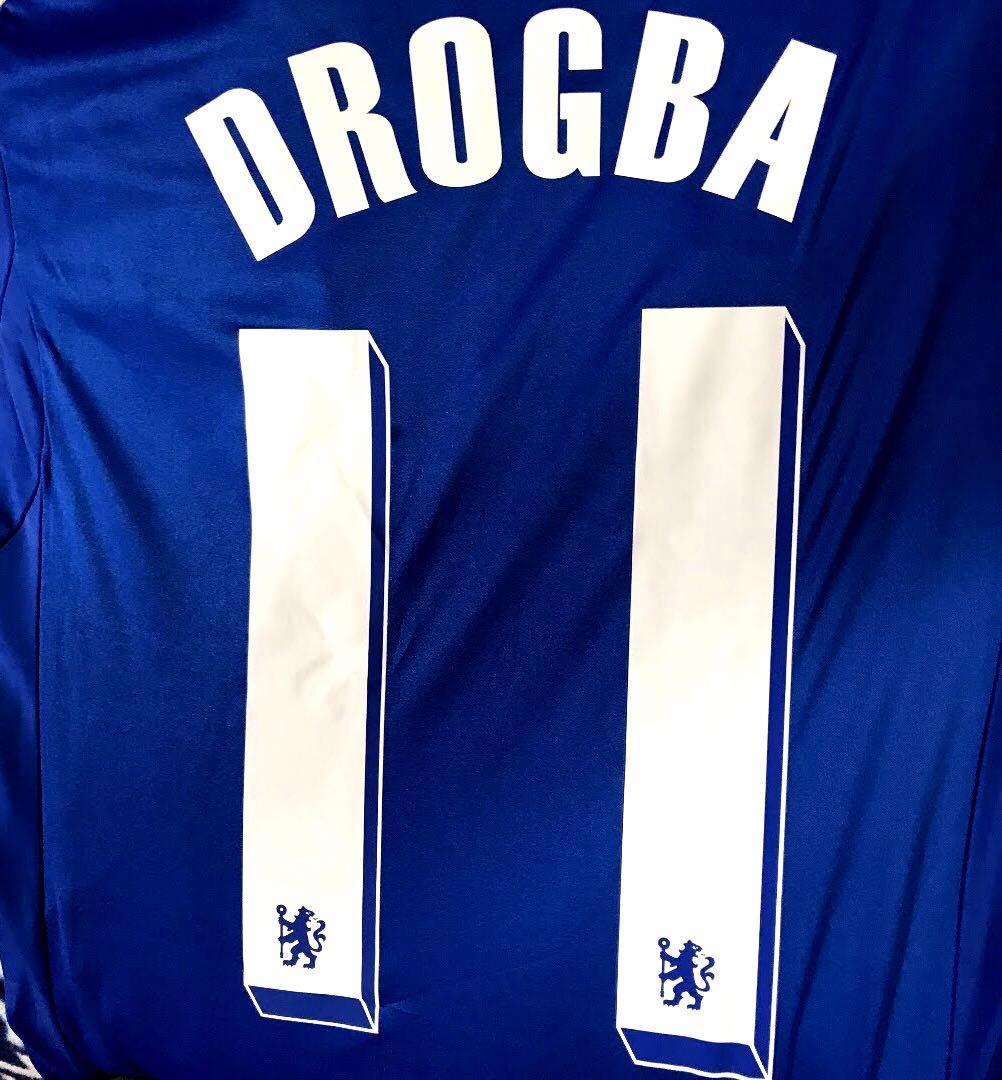 チェルシー ドログバ ユニフォーム(11/12CL決勝刺繍入り)