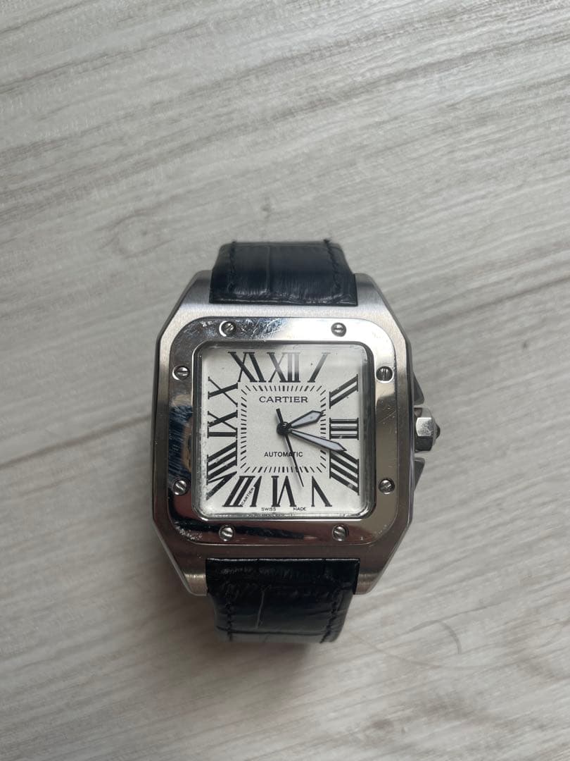 Cartier 自動巻き時計 ホワイト/ブラック 楽天市場】カルティエ 中古（駆動方式（腕時計）自動巻き）（腕時計