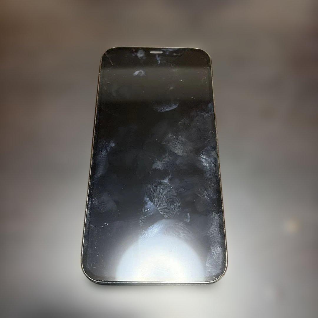 【ジャンク品】iPhone12pro 128GB ムスビー｜【ジャンク】iPhone12Pro 128GB グラファイト 電池86％ 背面