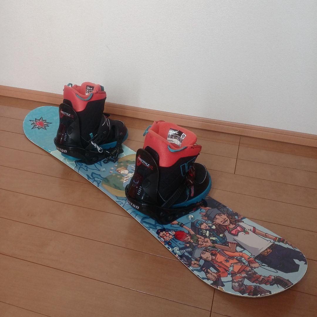 子供用 スノーボード セット 21cm 手渡し可能 BURTON バート