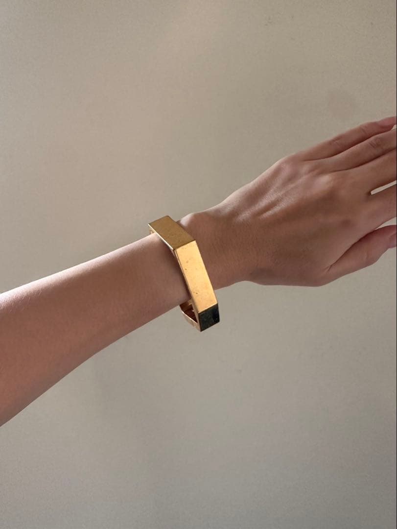 CELINE セリーヌ フィービー期 ゴールド×シルバーメタル 六角形