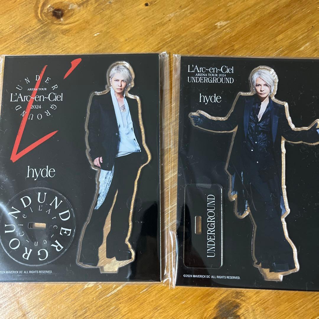 hyde アクリルスタンド UNDERGROUND ラルク - メルカリ