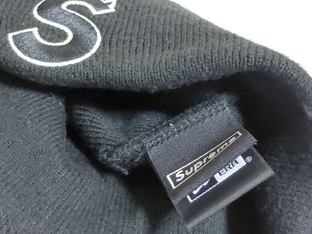 Supreme New Era S Logoツノ Beanie \Black
