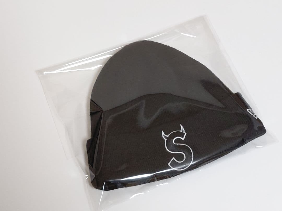 Supreme New Era S Logoツノ Beanie \Black