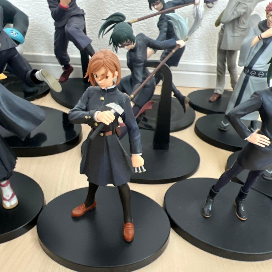 送料無料】呪術廻戦 19体フィギュアまとめ売り - メルカリ