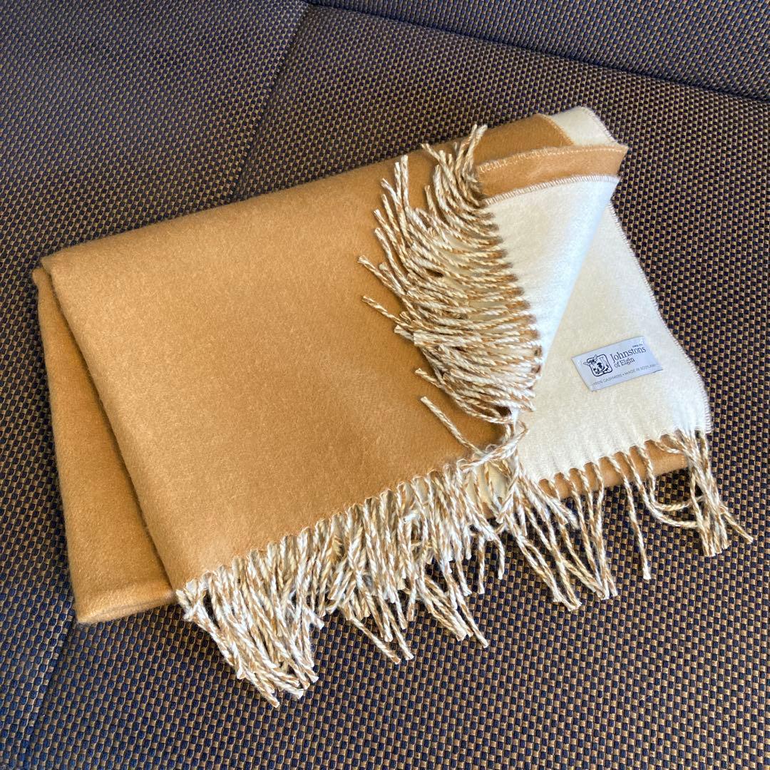 ジョンストンズ　ダブルフェイスカシミア大判ストール Johnstons / ダブルフェイス カシミヤストール｜ESTNATION ONLINE