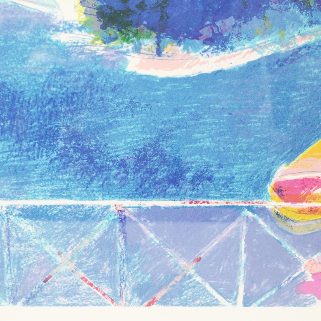 ポール・ギアマン リトグラフ シテ島の恋人達 97/350 - メルカリ