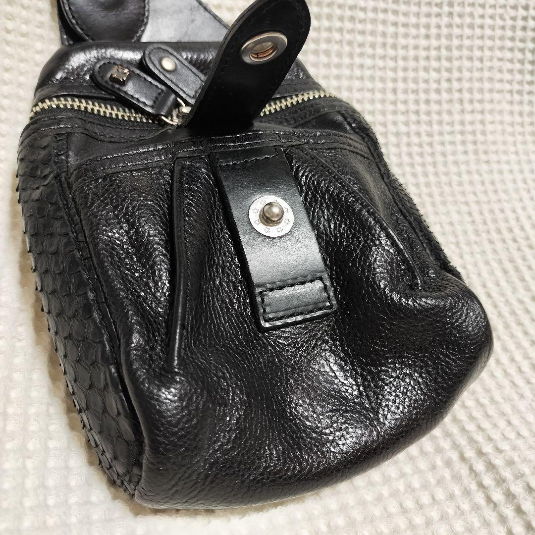 DEAL DESIGN ディールデザイン ウエストバッグ レザー パイソン