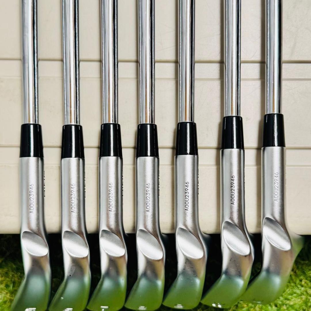 良品】初心者推奨 ピン i230 緑ドット メンズアイアンセット 7本 S