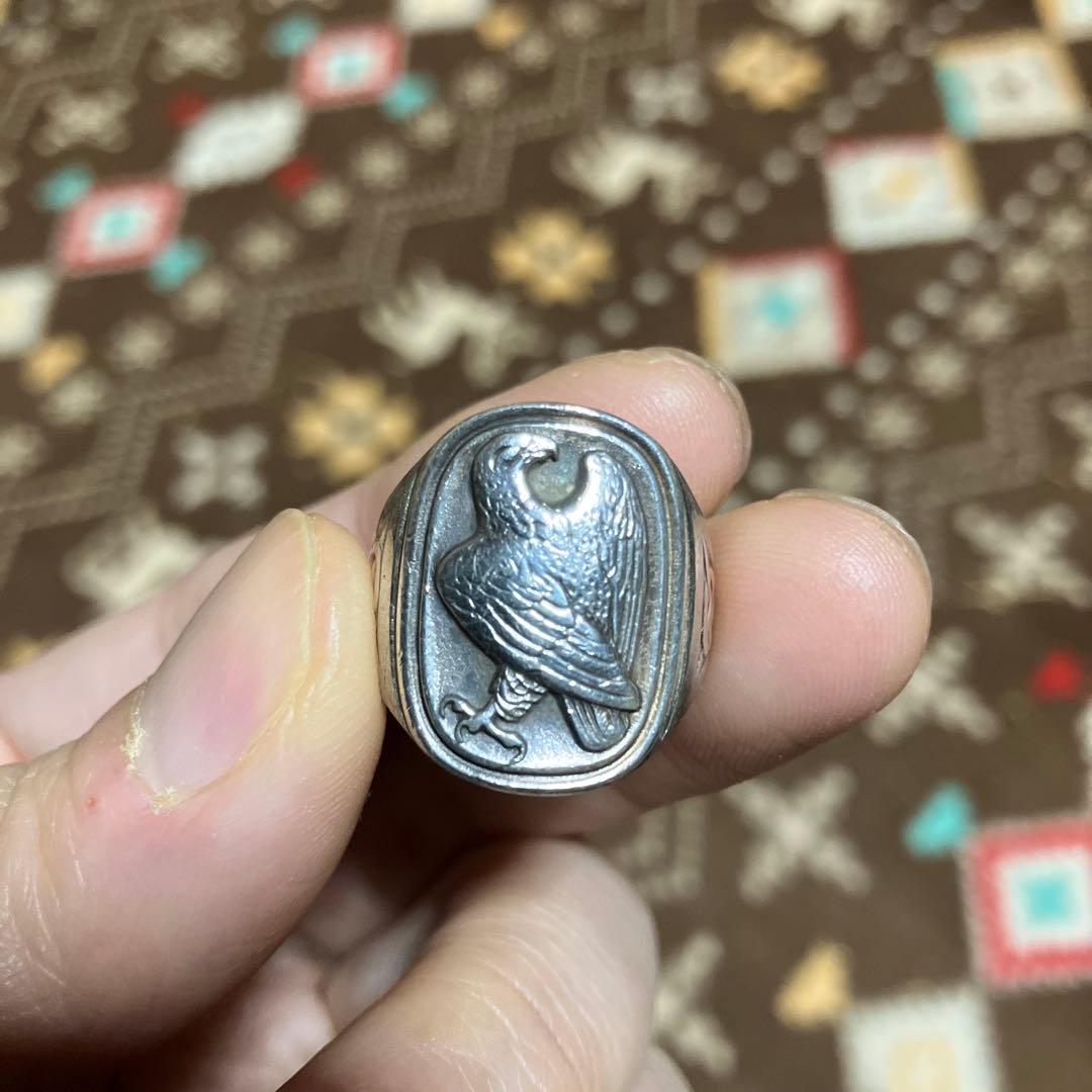 X*x様 イーグルリング 楽天市場】シルバーリング 925 メンズ 13〜23号 イーグル メダル