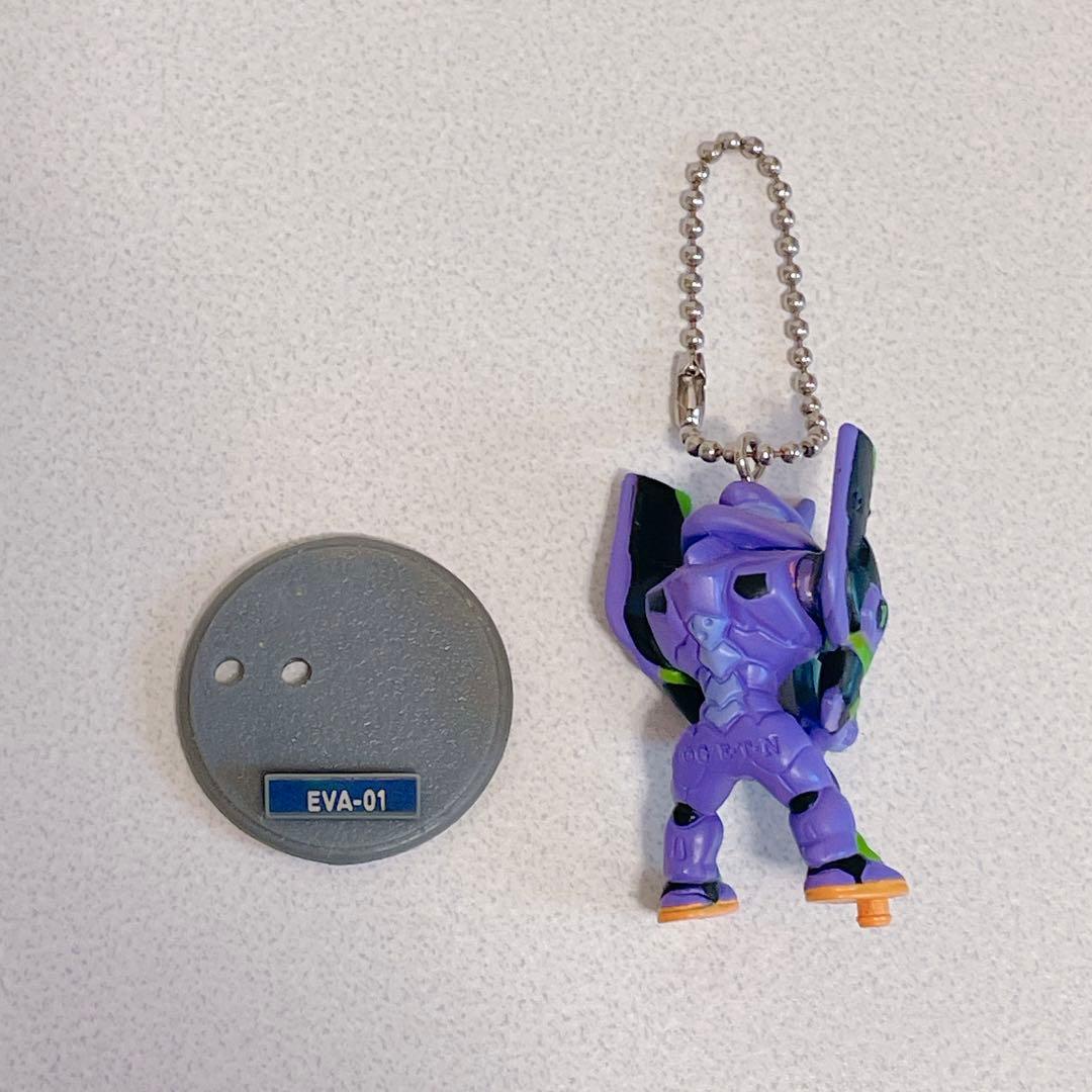 エヴァンゲリオン 限定 レトロ キーホルダー ミニフィギュア 初号機 2