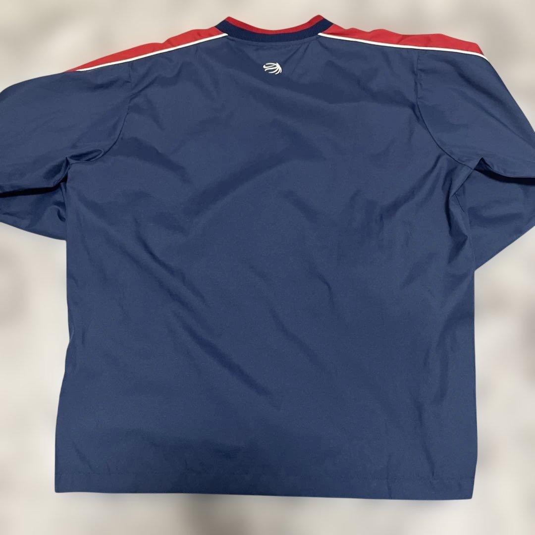 00s】NIKE ナイロン プルオーバー ピステ 良色 オーバーサイズ OLD