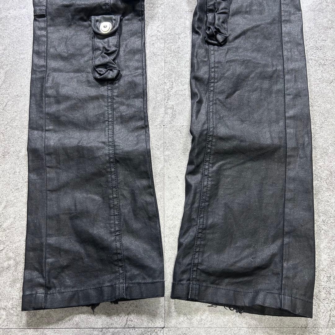 希少【トルネードマート】コーティング ギミックカーゴパンツ/Y2K