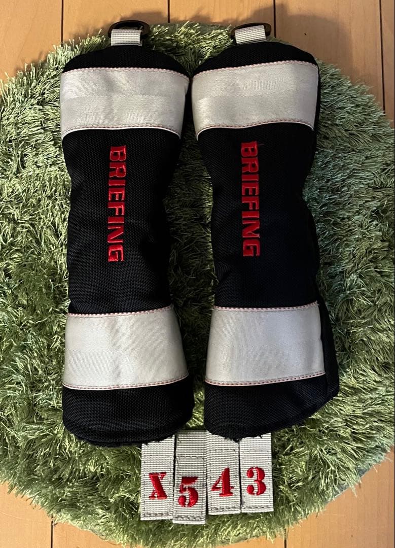 BRIEFING キャディバッグ CR-4 ＋ヘッドカバー5点 熊本オープン記念