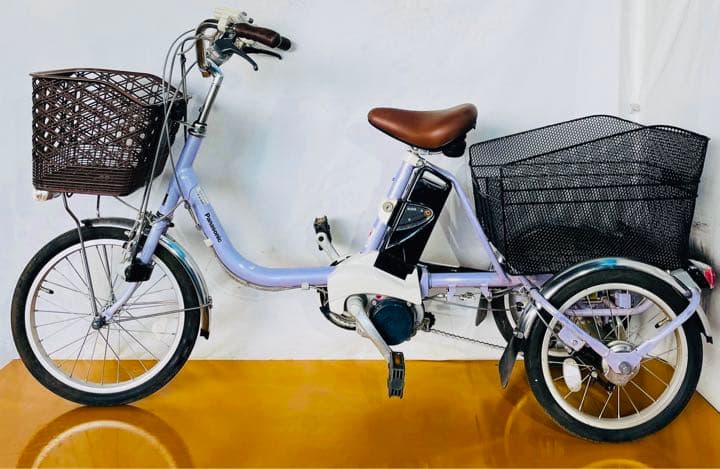 送料無料条件付き パナソニック 電動アシスト三輪車 中古車 車・バイク