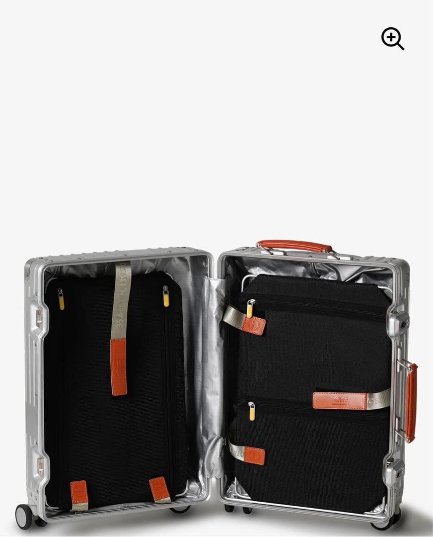 イノベーター アルミスーツケース 2025年モデル シルバー 36L 最新